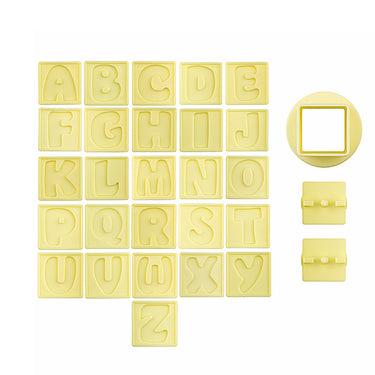 Brigadeiro Ejector Molds Set (Letters) – BlueStar (29 pcs)